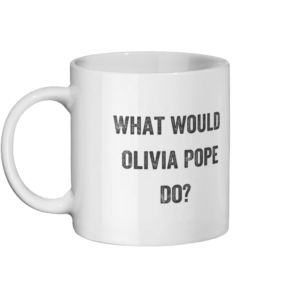 What Would Olivia Pope Do Mug Left-side
